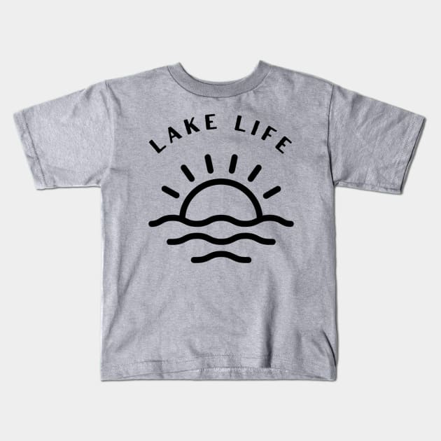 Fun Lake Life Apparel Kids T-Shirt by Topher's Emporium